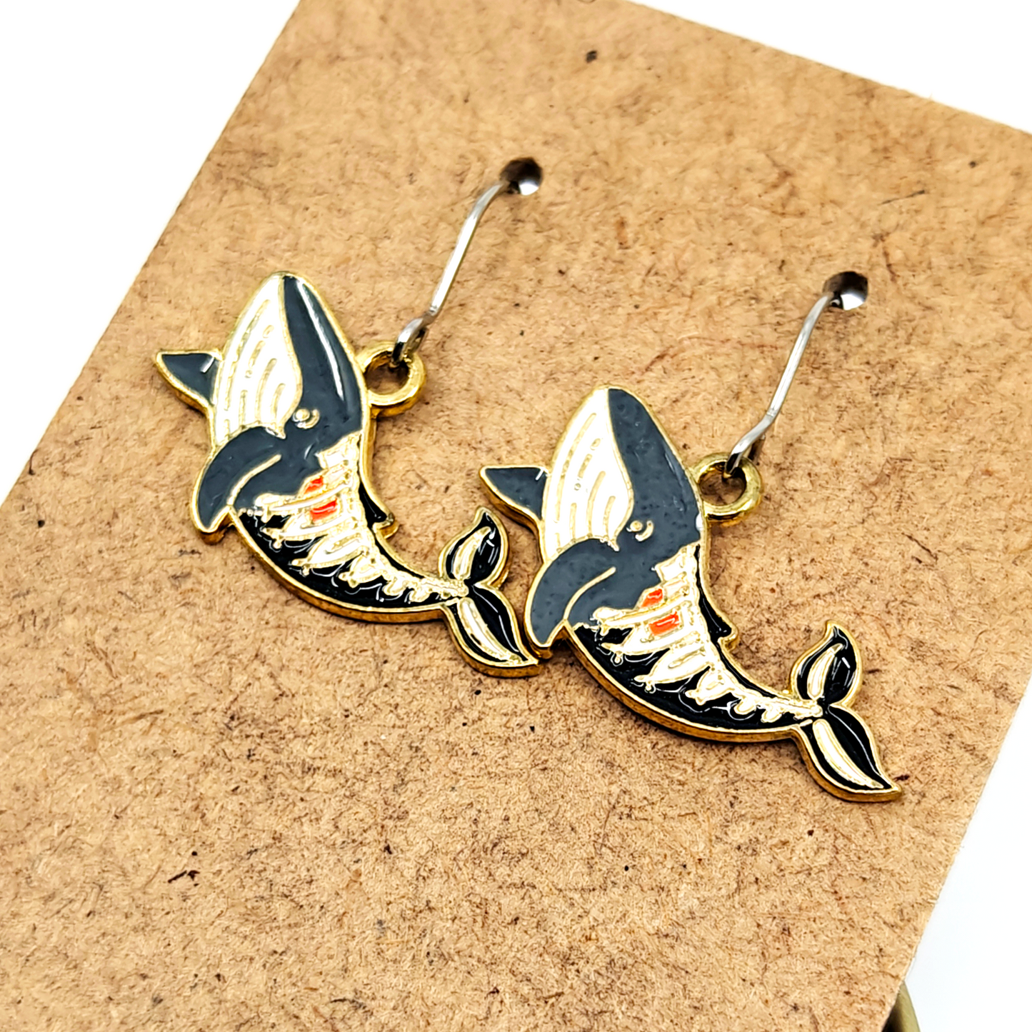 Whales Earrings