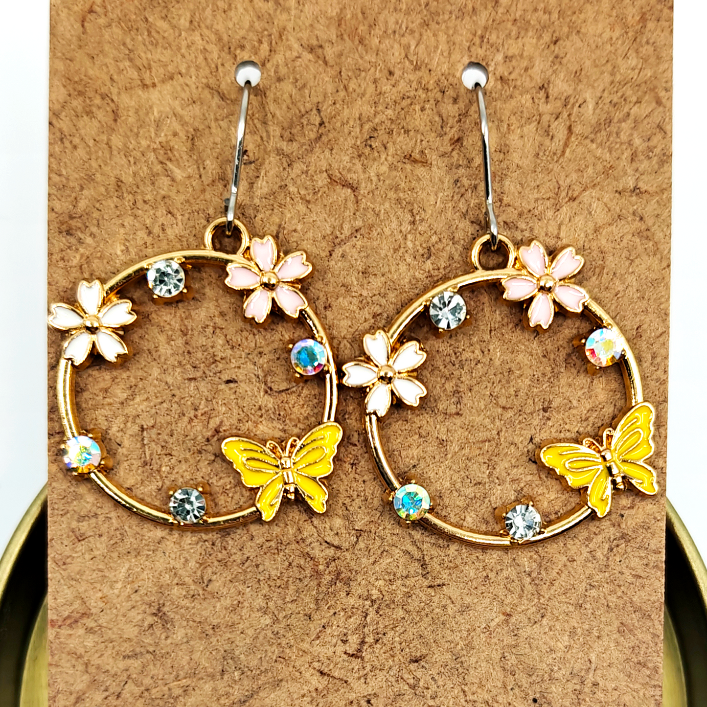 Yellow Summer Earrings