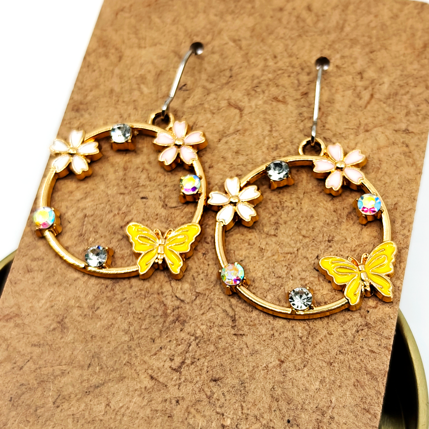 Yellow Summer Earrings